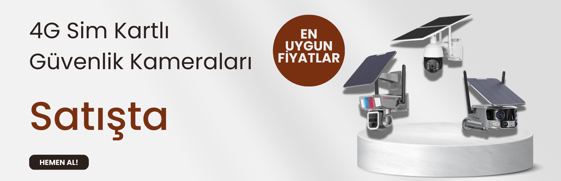 4G Güneş Enerjili Kameralar